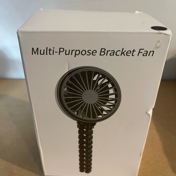 New GUSGO - Mini USB rechargeable fan 3 adj speeds & bendable tripod Free Gift - Picture 9 of 12